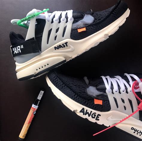 replica off white nike air presto|nike presto off white price.